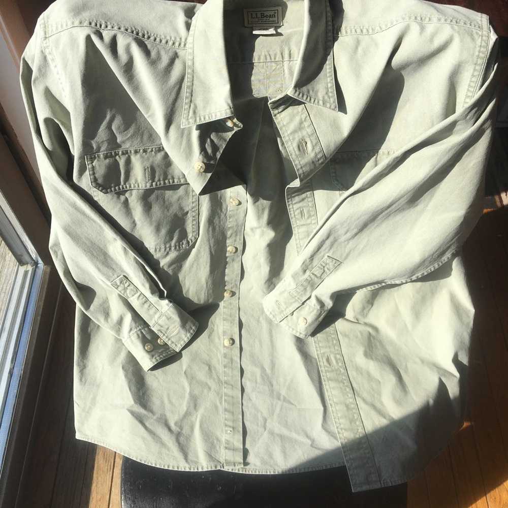 LL Bean Men’s Small Button Down Shirt